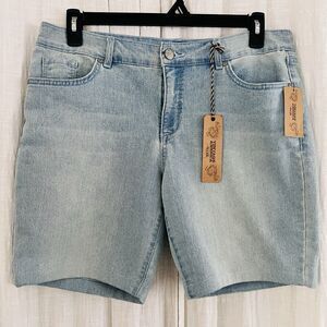NWT Vintage America Blues Boho Denim Jean Shorts Made in Jordan - Size 14/32